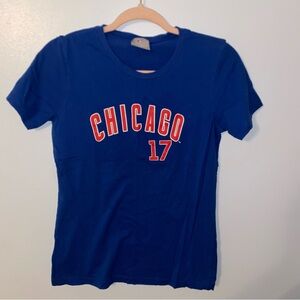 Blue Chicago Cubs Women's T-Shirt